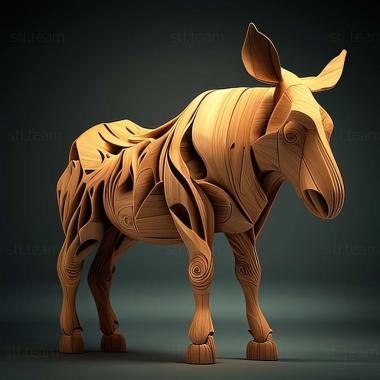3D модель Знаменитое животное Луканикос (STL)